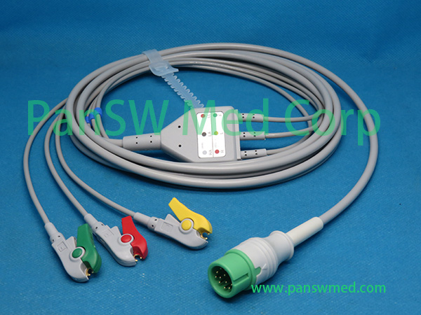 Compatible Comen NC 3 NC 5 Patient Monitor ECG Cable 4 – PanswMed