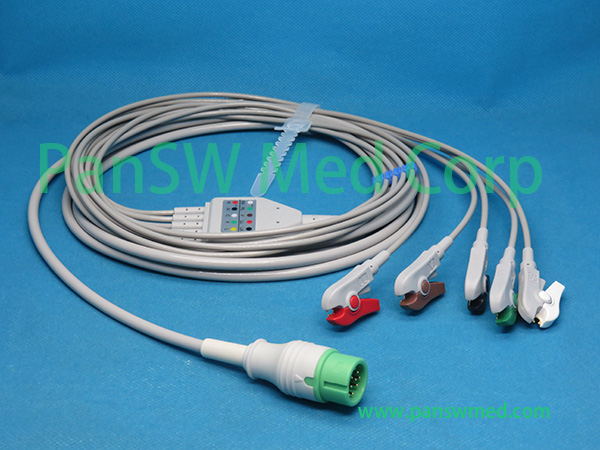 Compatible Comen S 8 Defibrillator ECG Cable 1 – PanswMed