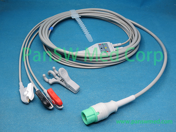 Compatible JL Medicore ECG Cable AHA Clip 3 – PanswMed
