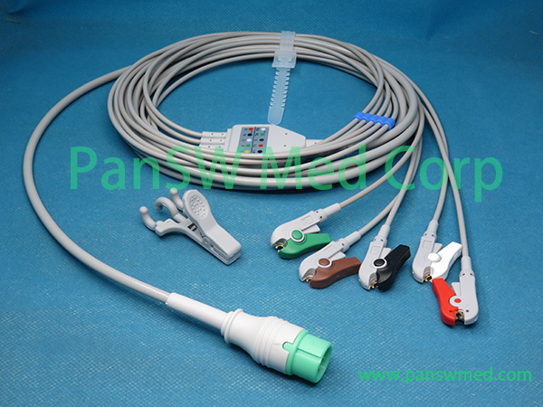 Compatible JL Medicore ECG Cable AHA Clip 5 – PanswMed