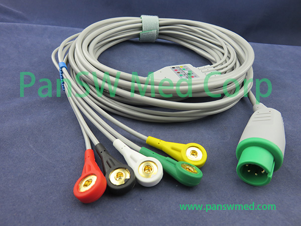 Compatible MEK MP 700 ECG Cable 5leads IEC – PanswMed
