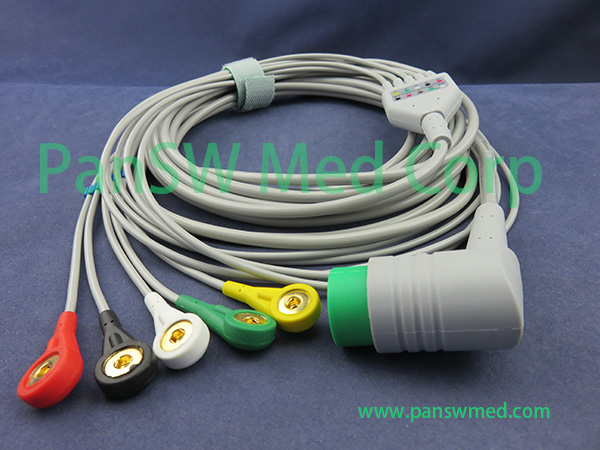 Compatible Medtronic 11110 000066 ECG Cables – PanswMed