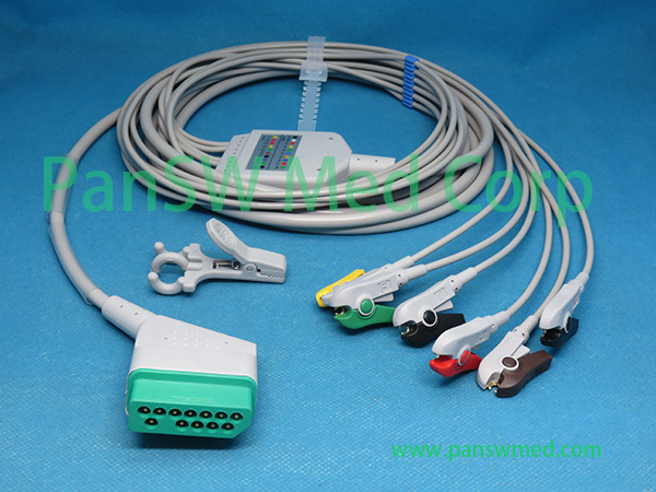 Compatible Nihon Kohden Life Scope TR Patient Montior ECG Cable – PanswMed