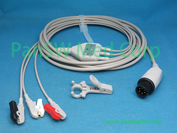 Compatible Nihon Kohden TEC 7200A TEC 7300A ECG Cable – PanswMed