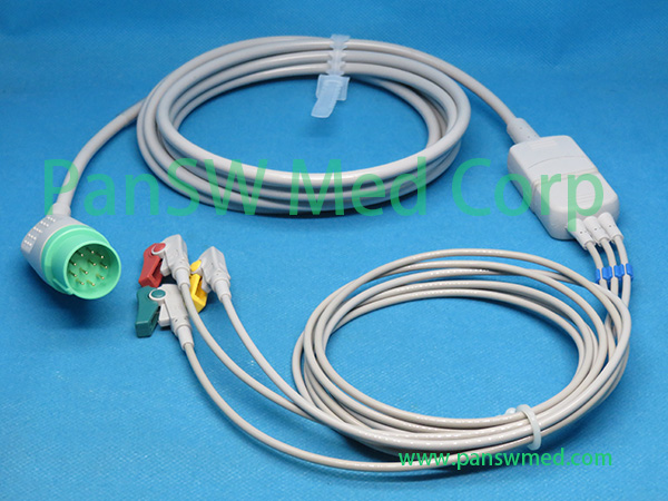 Compatible Nihon Kohden TEC Trunk Leads – PanswMed