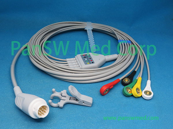 Compatible Philips CMA ML 65A 66A ECG Cable – PanswMed