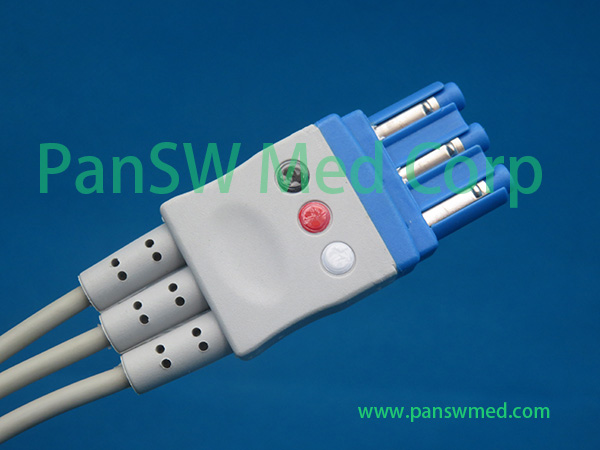 Compatible Philips M 1673A ECG Connector 3 – PanswMed