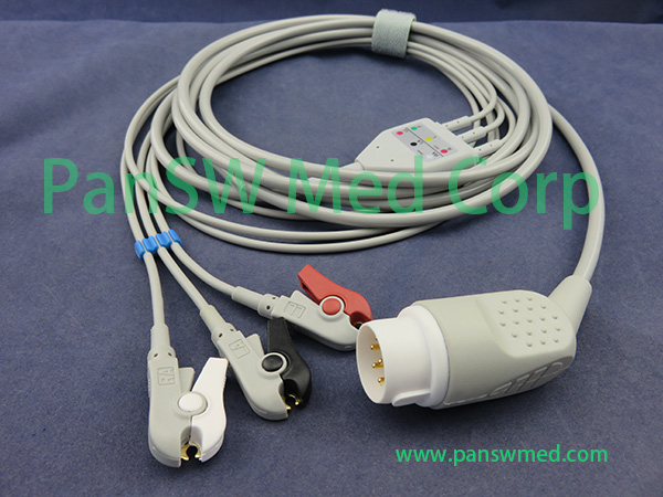 Compatible Philips M 3500B 77000AC ECG Cable – PanswMed