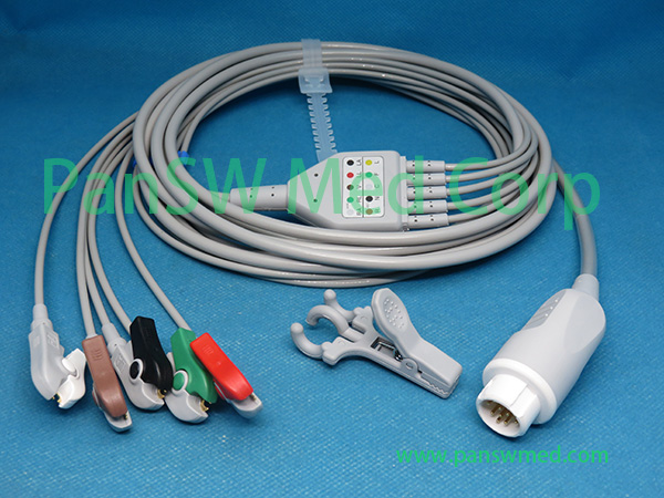 Compatible Philips M 3535A M 3536A ECG Cable – PanswMed