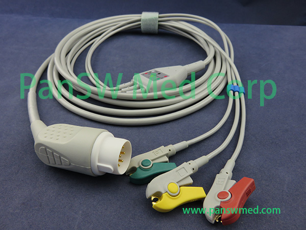 Compatible Philips Sonos 2000 2500 ECG Cable – PanswMed