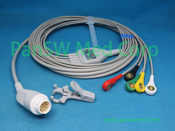 Compatible Philips Suresign VM 4 ECG Cable – PanswMed