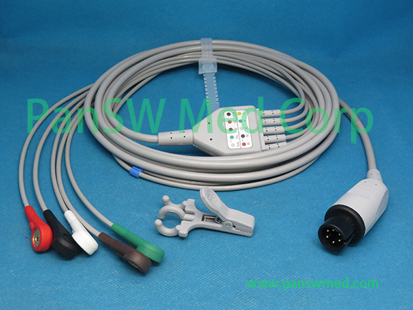 Compatible Welch Allyn Propaq CS ECG Cable – PanswMed