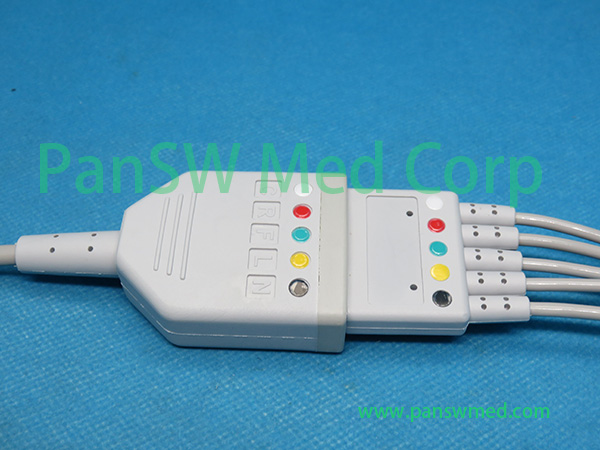 Compatible Philips Intellivue MX 750 Beside Monitor ECG Cable Detachable – PanswMed