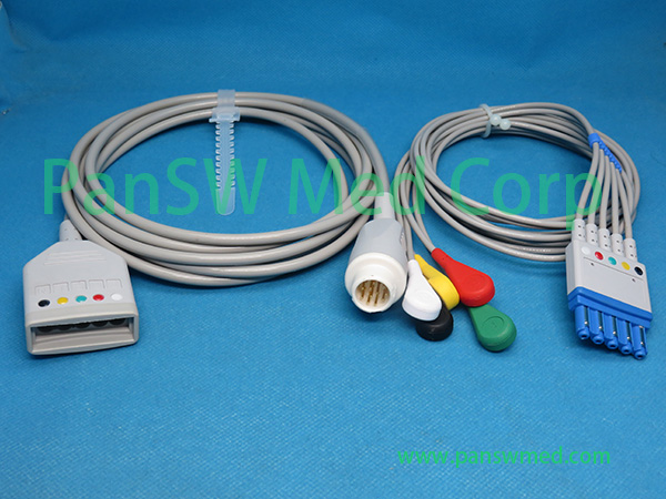 Compatible Philips Intellivue MX 850 ECG Cable Detachable – PanswMed