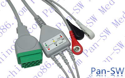 Siemens five lead ECG leadwire
