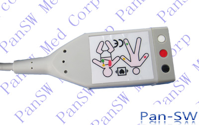 Philips ECG yoke 3 leads AHA