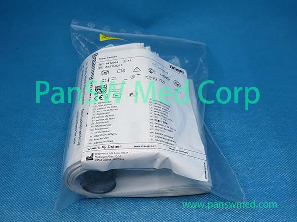 original Dräger 8412034 flow sensor for Oxylog 2000 Oxylog 3000 Fabius