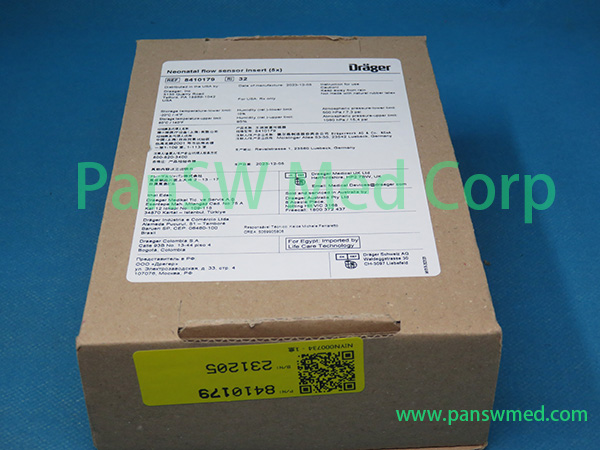 Drager Babylog 8000 Neonatal Flow Sensor 8410179 Evita – Panswmed