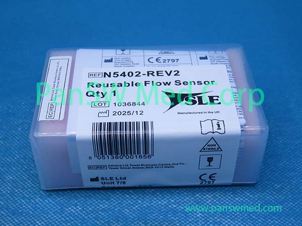 Reusable SLE5000 flow sensor