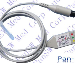 6 Pins To Hp Philips Type Ecg Trunk Cable – Pan-SW Med