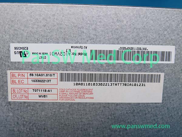 A102VW01V7 display screen for Spacelabs medical monitor view 5