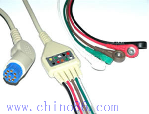Artemas&w One Piece Five Lead ECG Cable With Leadwire - PanswMed