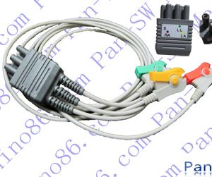 Colin BP 306 Three Lead ECG Leadwire - PanswMed