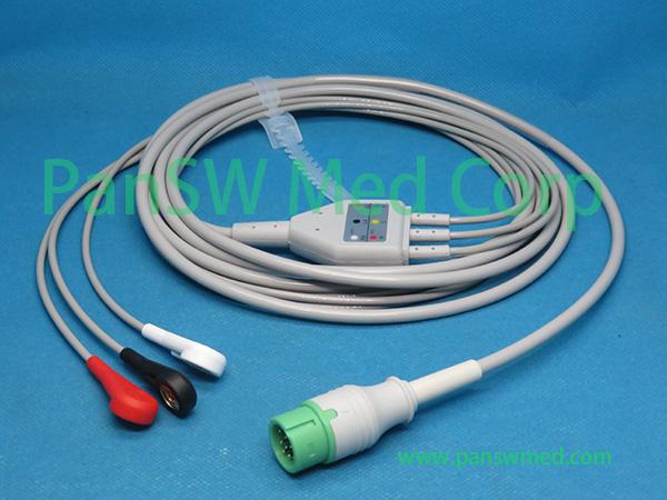 Compatible Comen C 20 Fetal Monitor ECG Cable 3 – PanswMed