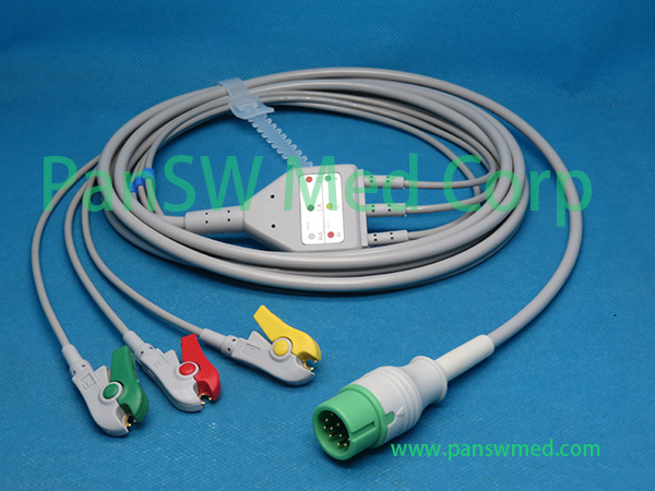 Compatible Comen C 70 Patient Monitor ECG Cable 3 – PanswMed