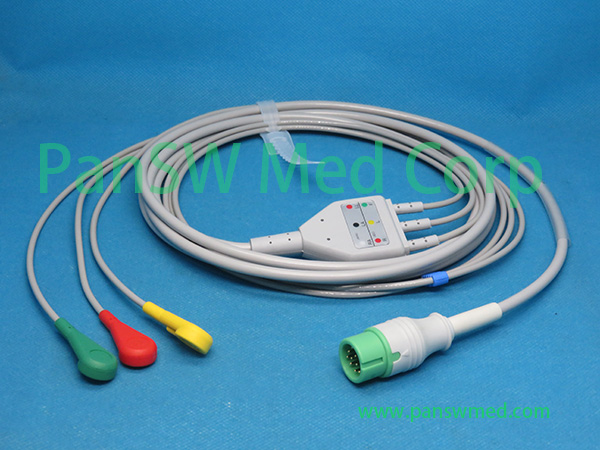 Compatible Comen NC 19 Patient Monitor ECG Cable 4 – PanswMed