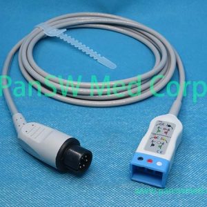 Compatible GE Marquette Pro1000 3-lead ECG trunk cable 107327