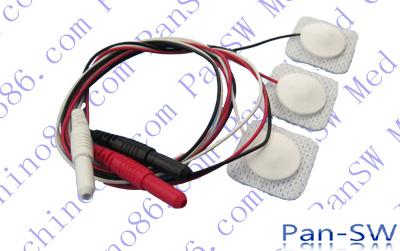 DIN Safety Connector Disposible ECG Leadwire SET – PanswMed