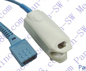 Datex-Ohmeda OXY-F-DB adult finger clip SpO2 sensor