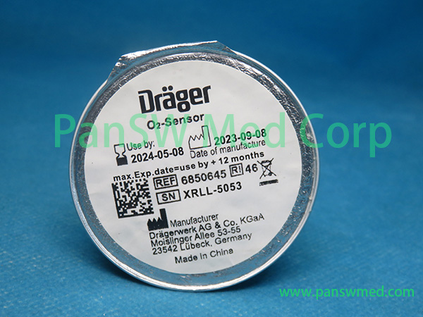 Drager 6850645 O 2 Sensor 4 – Panswmed
