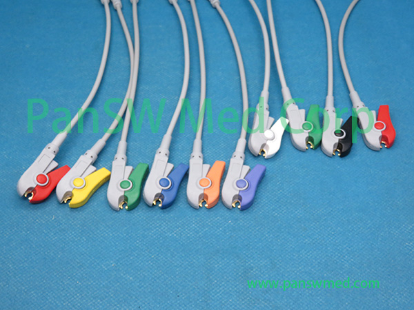 ECG Adapter Banana To Clip With Wire AHA 4 – PanswMed