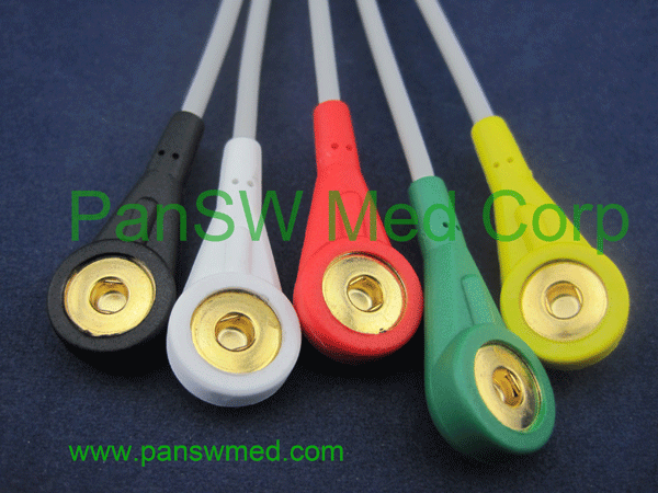 Compatible GE Marquette 5-lead ECG leadwire