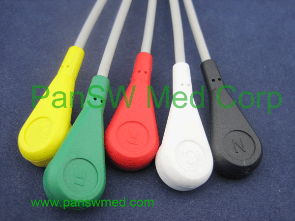 ECG Leads 5 Leads Set Snap – PanswMed