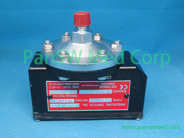 GETINGE 4695173 pressure switch front view