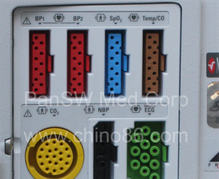 GE Masimo SET SpO2 module port