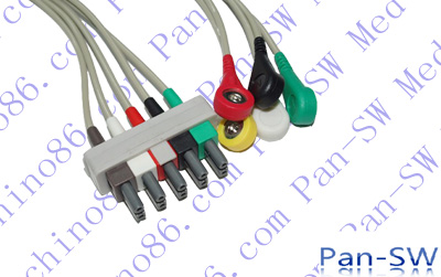 HP AA Five Lead Patient Monitor Leadwire – PanswMed