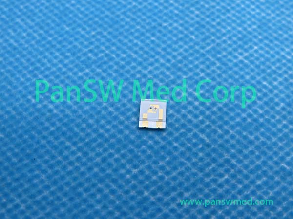 Korean SpO2 sensor emitter and photodetector