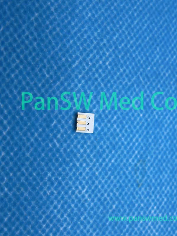 Korean SpO2 sensor emitter and photodetector