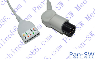 LL Five Lead ECG Trunk Cable - PanswMed