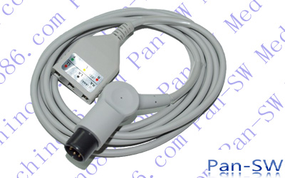 LL Three Lead ECG Trunk Cable – PanswMed