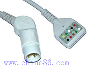 MENNEN Five Lead ECG Trunk Cable - PanswMed