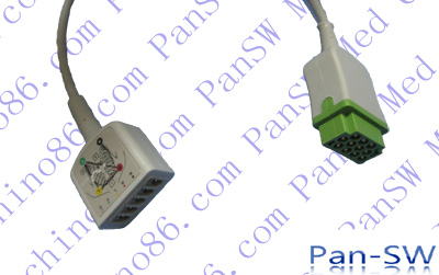 Marquette Five Lead ECG Trunk Cable – PanswMed