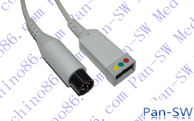 Marquette Three Lead ECG Trunk Cable - PanswMed