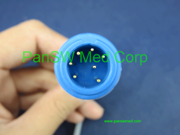 Compatible Mindray BeneView T SpO₂ Extension Cable 0010-20-42710 - Mindray 0010 20 42710 SpO₂ extension cable connector3
