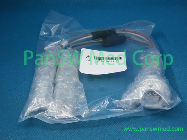 Mindray 009-010227-00 defibrillator machine cable detail view 2 - PanswMed