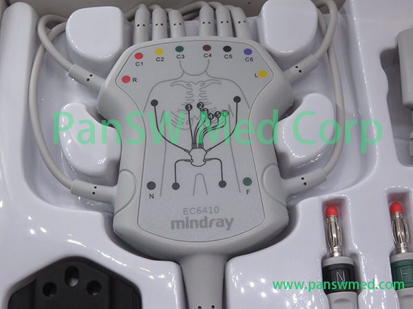 Mindray 040-001642-00 ECG cable 12 leads banana view 5 - PanswMed